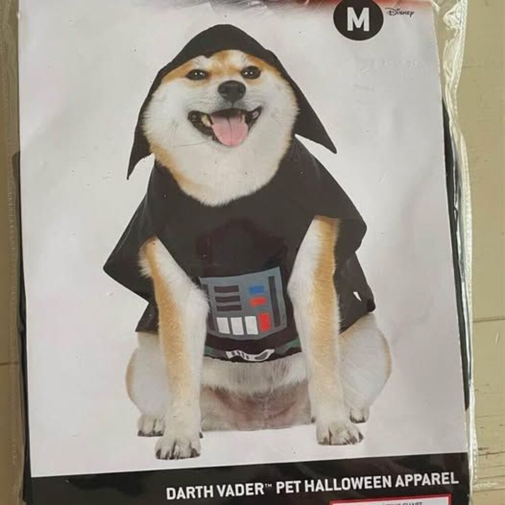 Fetch For Pets Pet Halloween Apparel Dog Costume Star Wars Darth Vader Medium